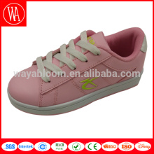 Необычная повседневная обувь для девочек сладкого розового цвета на заказ